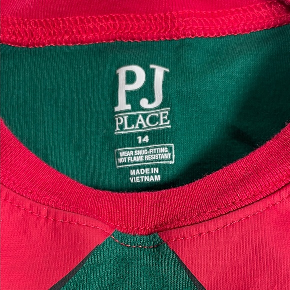 The Children's Place Green and Red Elf Pajama Set - Picture 3 of 5